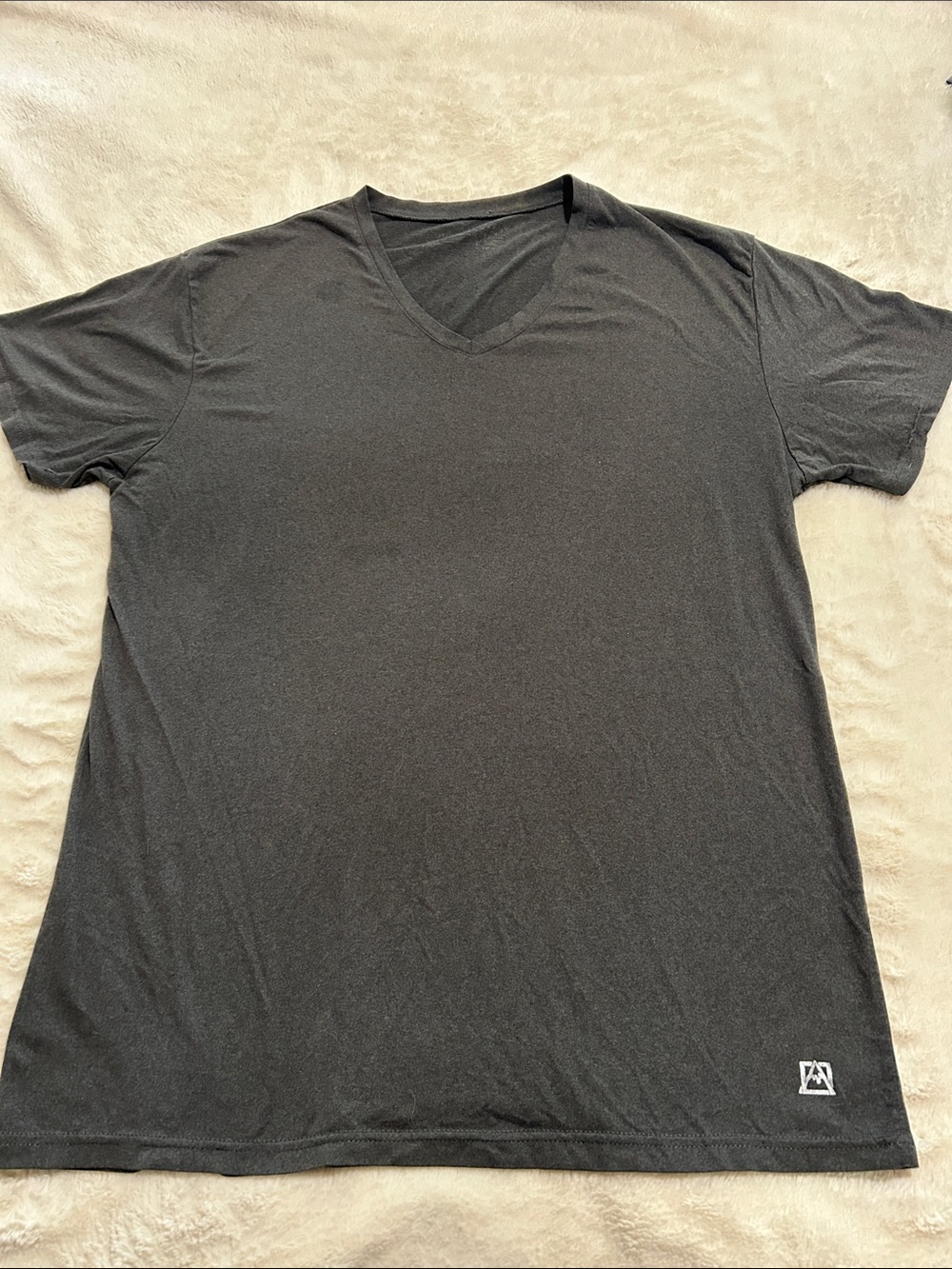 Avalanche Men's Black V-Neck Short Sleeve Tee